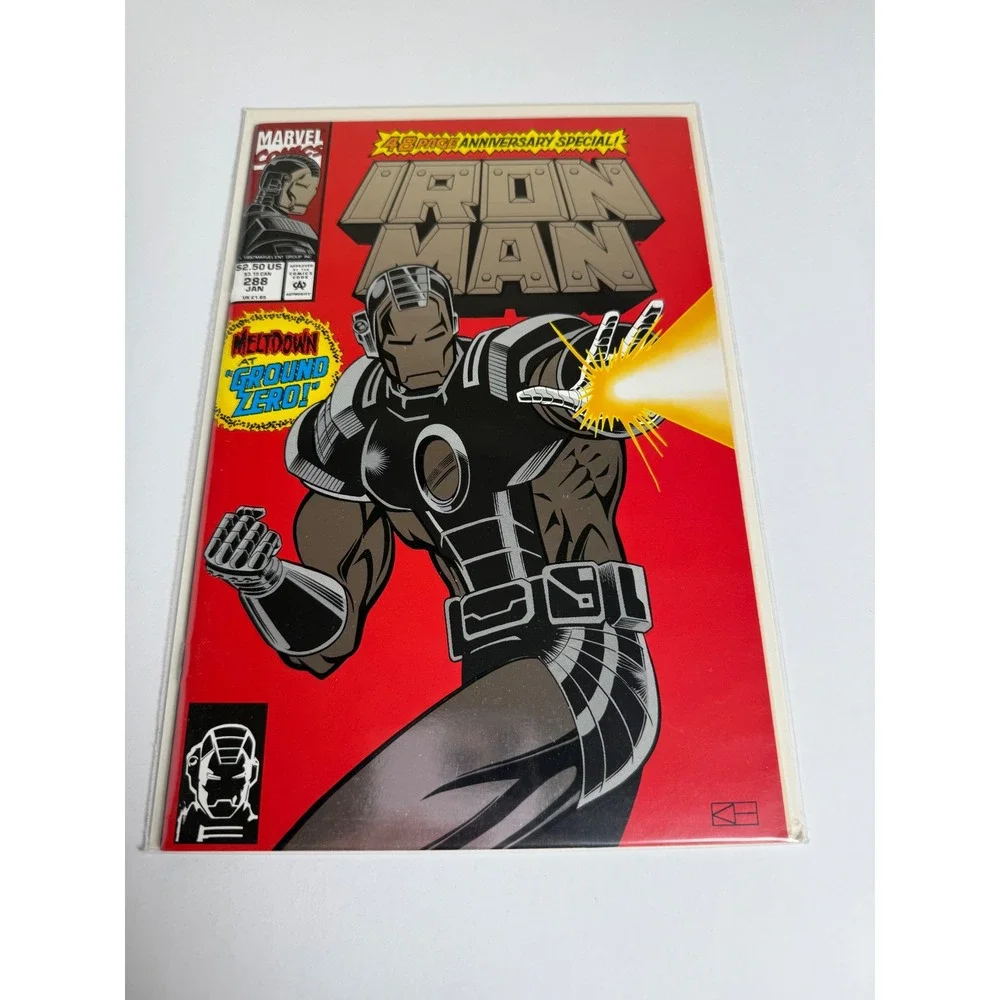 Marvel Comics Iron Man 288 Jan‎ 1993 War Machine Anniversary Special Meltdown